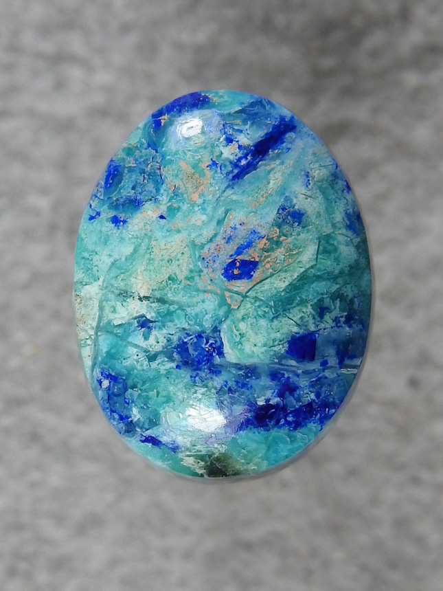 Eilat Stone 2126 : From Israel this copper stone is lovely.
