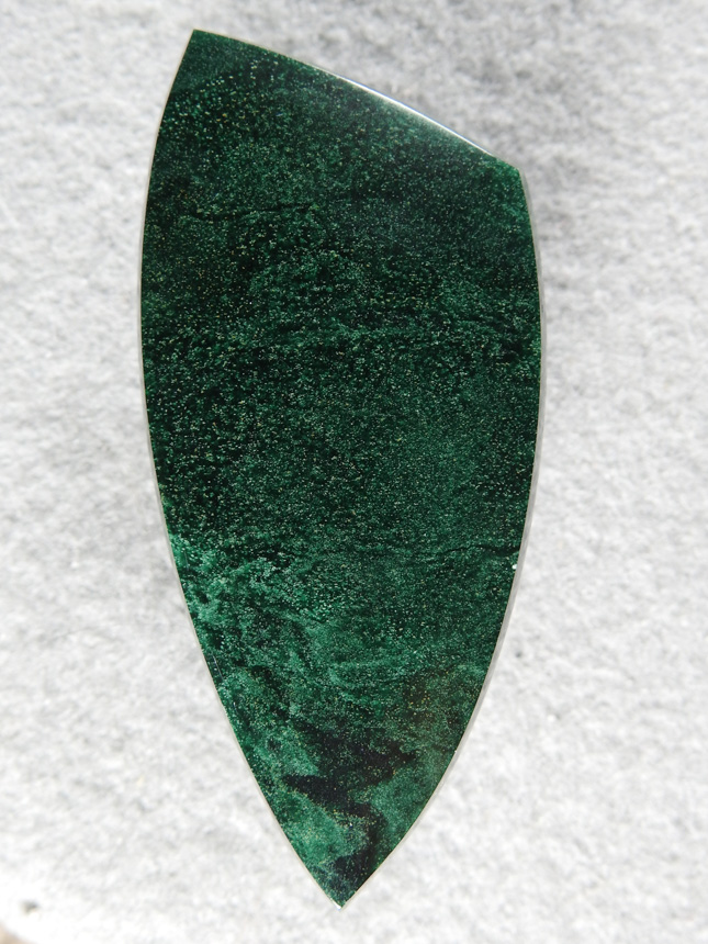 Green Jasper 1368 : Unknown source.