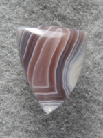 Botswana Agate 1762 : Botswanas patterns are lovely. Even this small chip polished up nice and could be used as an accent stone.