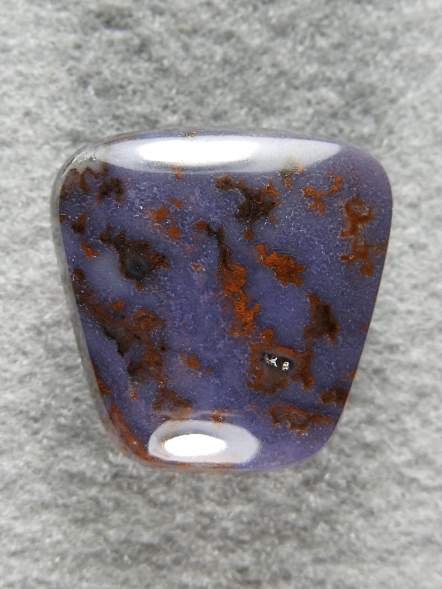 Burro Creek Jasper 1944  :  We dug out 200 lbs of dark Purple Jasper with Gold stringers. The mine has expanded (2017) and this pocket is now gone.