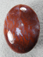 Coronary Plume Agate 655  :  A large traditional cut with well contrasted Plumes running all across the stone over the milky cente.  A pretty Bright White floater sets it off.