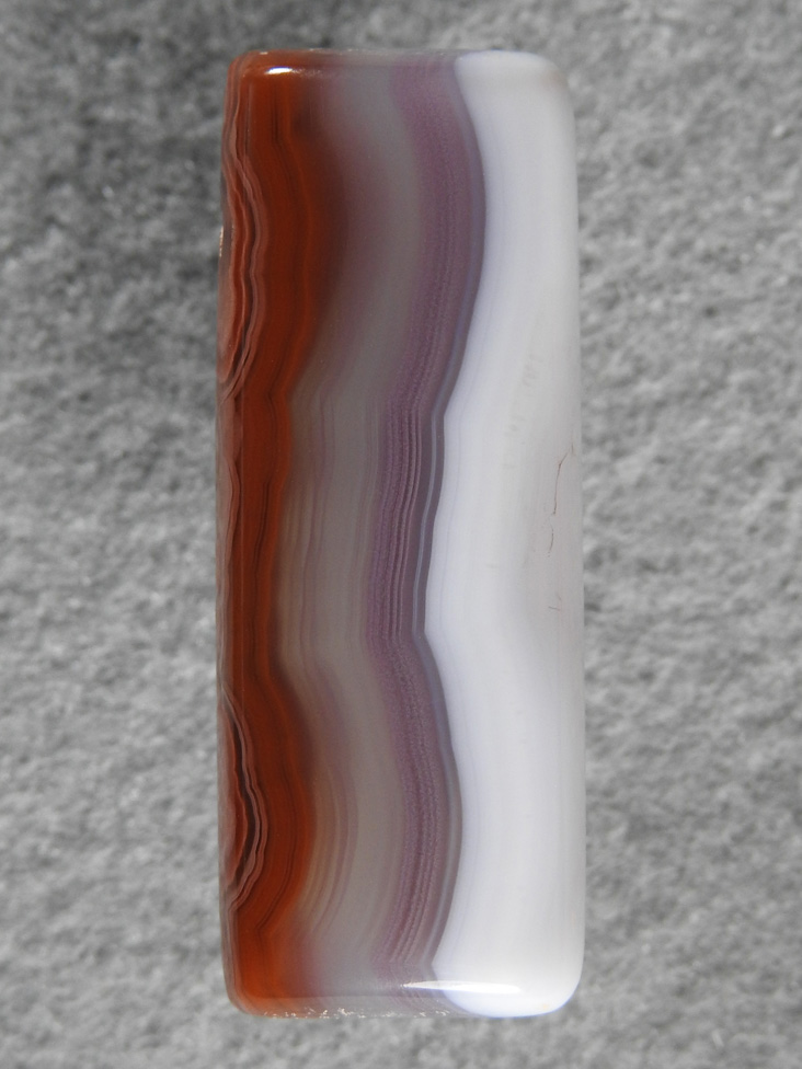 Coyamito Agate 143  :  A bar cut of absolutely amazing quality agate.