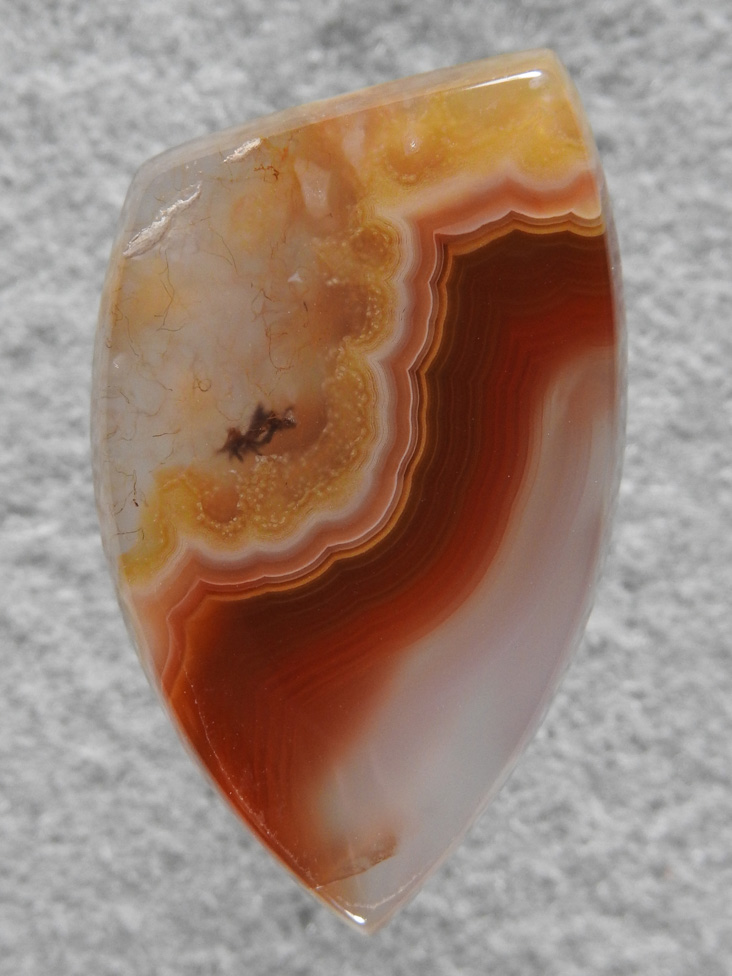 Coyamito Agate 149  :  I love the negative spaces you get when Quartz and Agate meet.  Very pretty abd colorful.