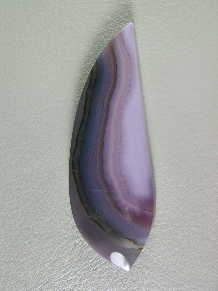 traded Coyamito Agate 250T  :  This must have been a large piece of rough since I have been able to cut many cabs of the beautiful Purple Agate.