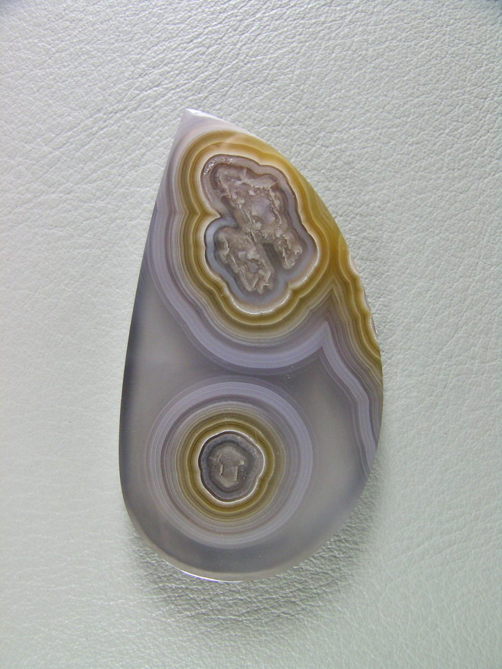 traded Coyamito Agate 261T  :  Another excellent example of this Gold and Clear Tube Agate from Coyamito.  A glassy finish and several great tubes.