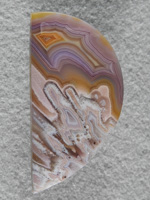 Coyamito Agate 1876  :  Art Deco in a cab.  A one of a kind show stopper!
