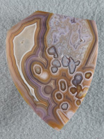 Coyamito Agate 1879  :  Bigger than Big, I had to go very large to encompass this pattern.  What a collector cab this is!