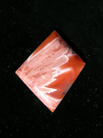 traded Coyamito Agate 225T  :    A cross section of an Aragonite Psuedomorph from Coyamito.  What a fantastic cab!!