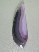 traded Coyamito Agate 250T  :  This must have been a large piece of rough since I have been able to cut many cabs of the beautiful Purple Agate.