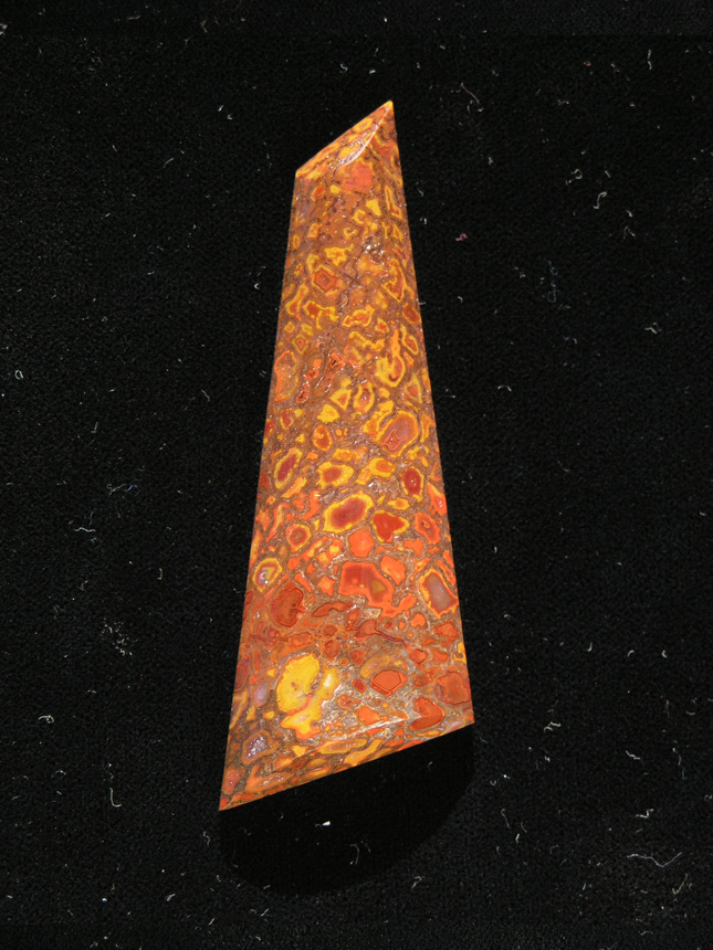 traded Dino Bone 390T  :  Photo'd on the fly in direct sun so the stone has a yellowish/orange hue.  Can't retake due to traded last year.