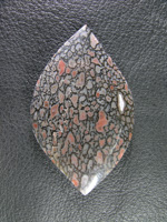 traded Dino Bone 399T  :  The soft colors and Pinks in the cells make this cab stand out sorry for the photo but this stone is gone and I can't re shoot it.