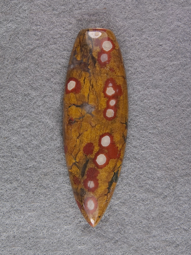 Guadalupe Jasper 1277  :  A perfect polish and cut on this cab.