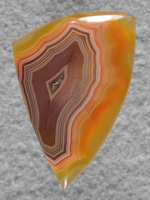 Laguna Agate 3  :  A small stone I cut from some rough I bought from the Gem Shoppe.  Gene was getting rid of a small barrel of lower grade Lagunas with a couple of keepers mixed in.