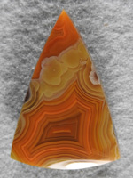 Laguna Agate 1498 : Can they get much more perfect? The Orange and Gold in this Laguna just makes me smile.