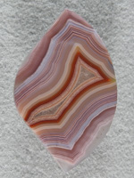 Laguna Agate 54  :  Another gemmy cab from a classic location.  The tight bands and color shifts and such a large cab.