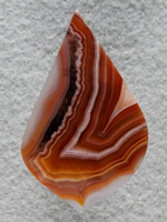 Laguna Agate 71  :  A gemmy beauty with a wide change of colors and a  high gloss finish.