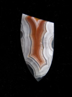 Traded Laguna Agate 101T  :  I cut 3 pieces of this material, all had intense shadow effect.