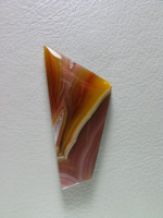 Traded Laguna Agate 116T  :  A small gemmy Laguna cab.