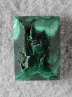 Malachite 1664 : more of the flower type Malachite including the voids always in this material.