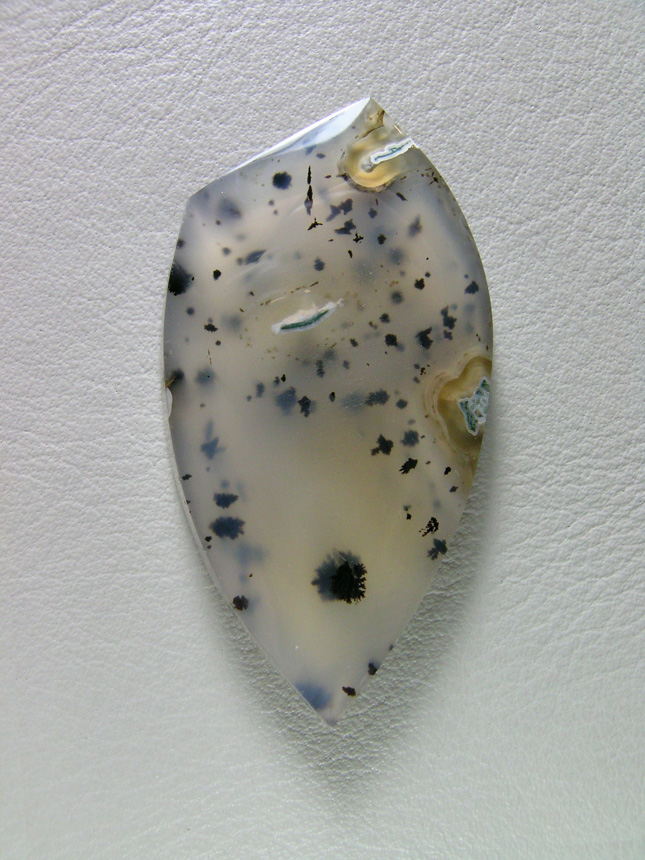 Traded Montana Agate 472T  :  A nice Montana Agate with a couple of Moss tubes.