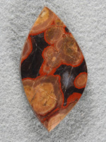 Morgan Hill Jasper 1390 : As with most Morgan Hill there are healed fractures in this very dramatic cab.