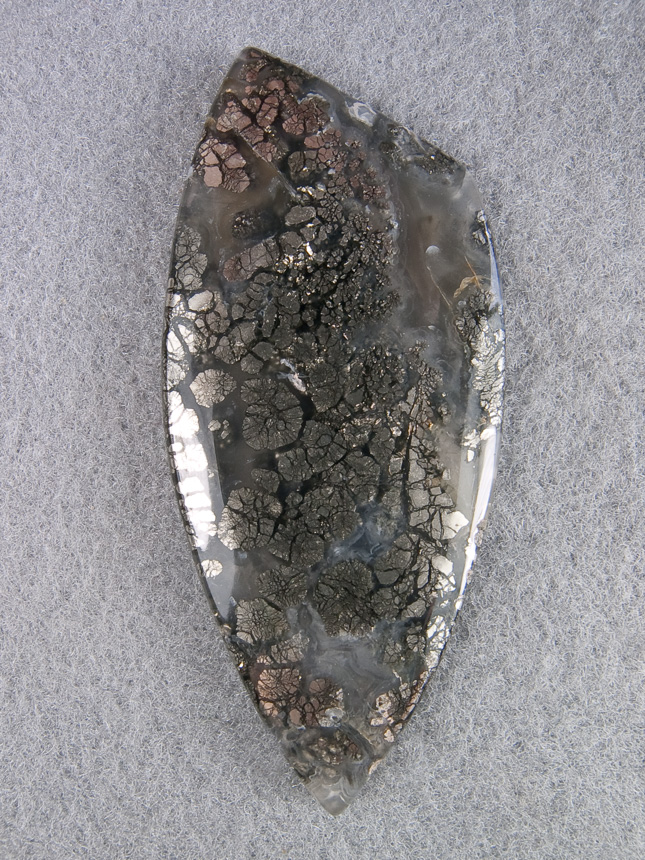 Nipomo Marcasite Agate 1240  : Loads of Marcasite.