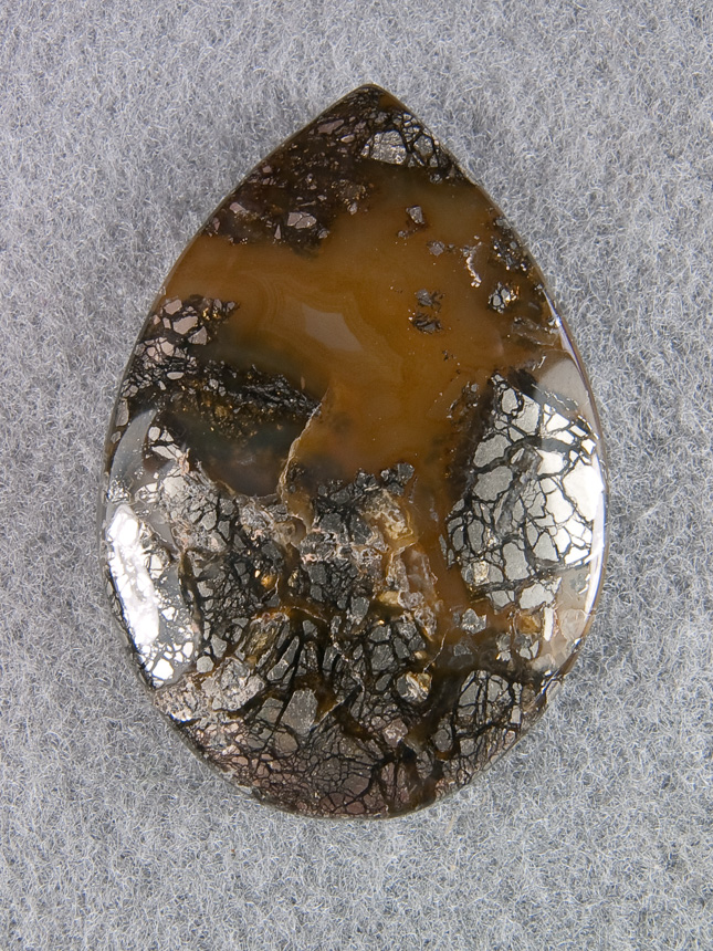 Nipomo Marcasite Agate 1245  : Just beautiful isn't it.
