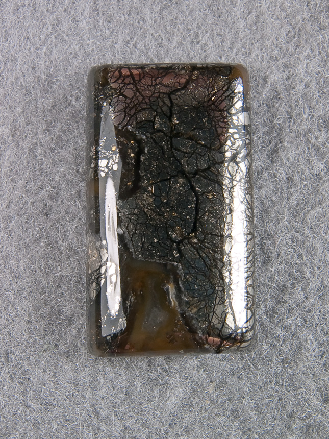 Traded Nipomo Marcasite Agate 1158T  :  description