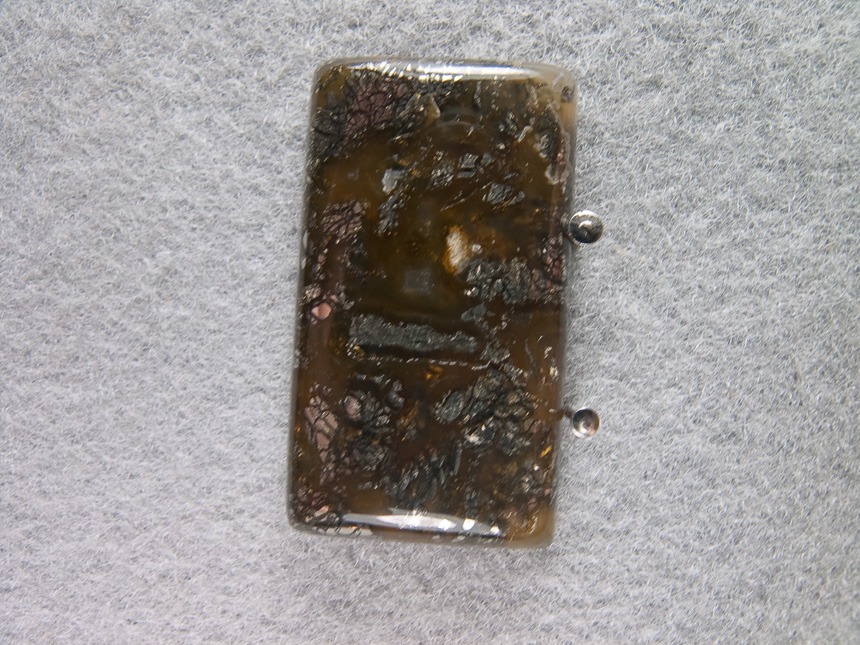 Traded Nipomo Marcasite Agate 1159T  :  description