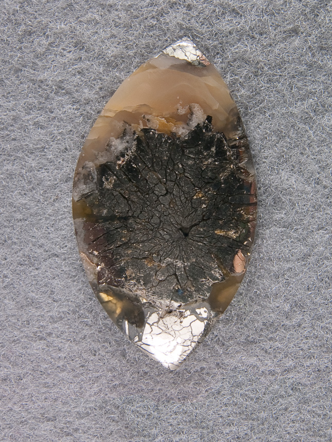 Traded Nipomo Marcasite Agate 1160T  :  description