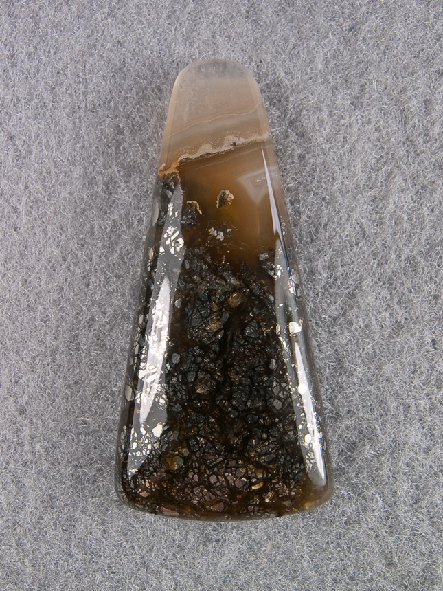 Traded Nipomo Marcasite Agate 1161T  :  description