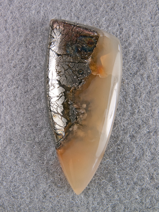 Traded Nipomo Marcasite Agate 1165T  :  description