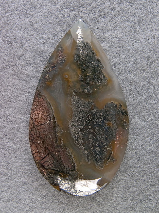 Traded Nipomo Marcasite Agate 1169T  :  description