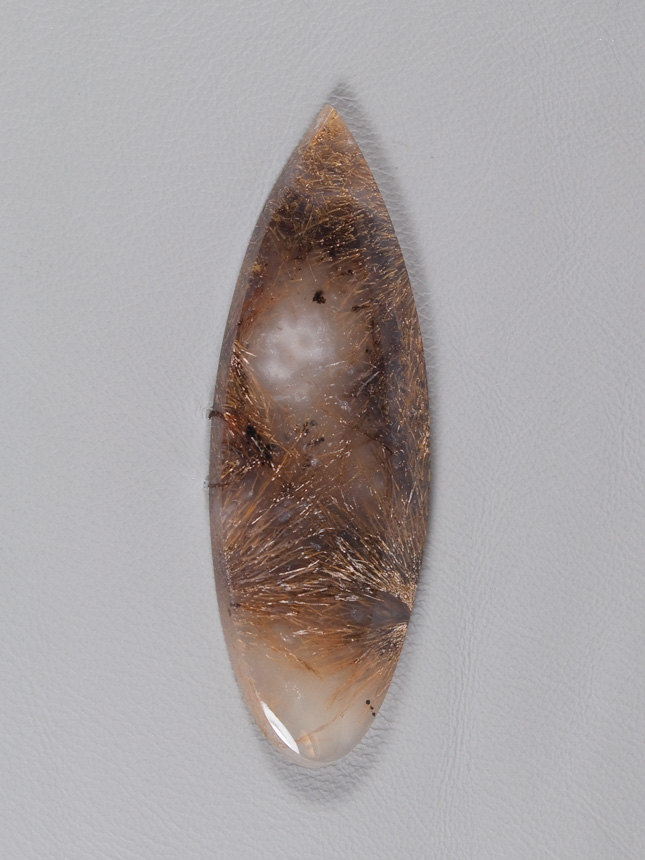 Traded Nipomo Sagenite Agate 1090T  :  description