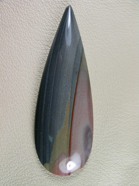 Mexican Jasper 840  :  Some new Jasper I cut on shares and I do not remember what they are calling it.  The colors are a bit muted on cutting but still a nice new material.