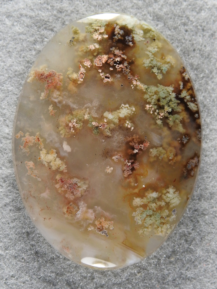 Horse Canyon Plume Agate 1781 
