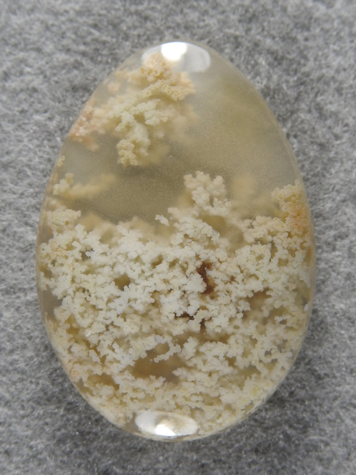 Horse Canyon Plume Agate 1782 : Pretty Egg of puffy style of Horse Canyon Plume
