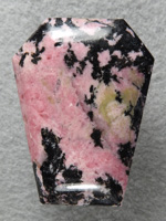 Rhodonite 917  :  A pretty gemmy piece of material.  The Pinks almost look crystalline.