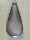 Royal Mojave Agate 939  : An example of the stone on light background.