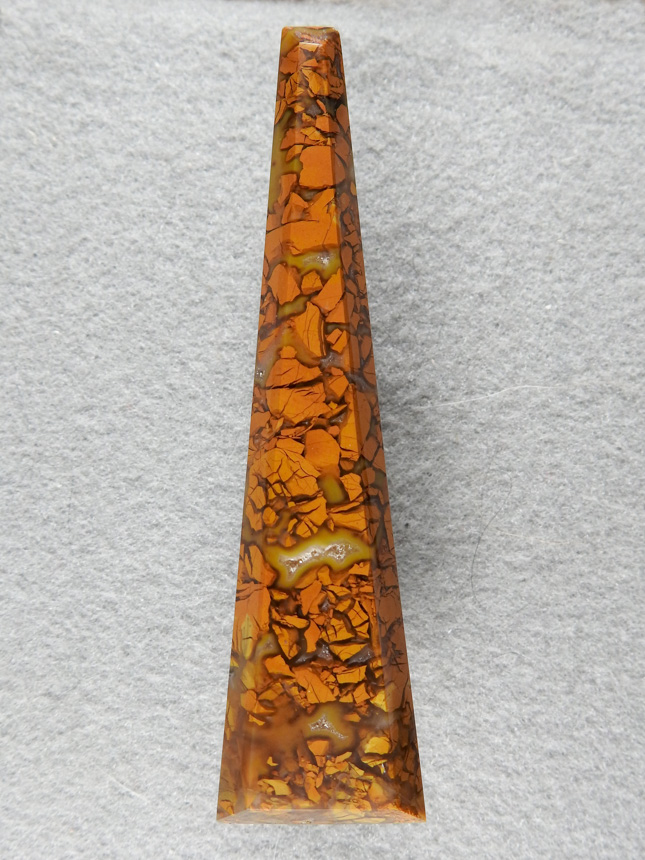 Stone Canyon Jasper 1070  :  My favorite filling with the Lemon Yellow Agate.  This color really compliments the Jasper.