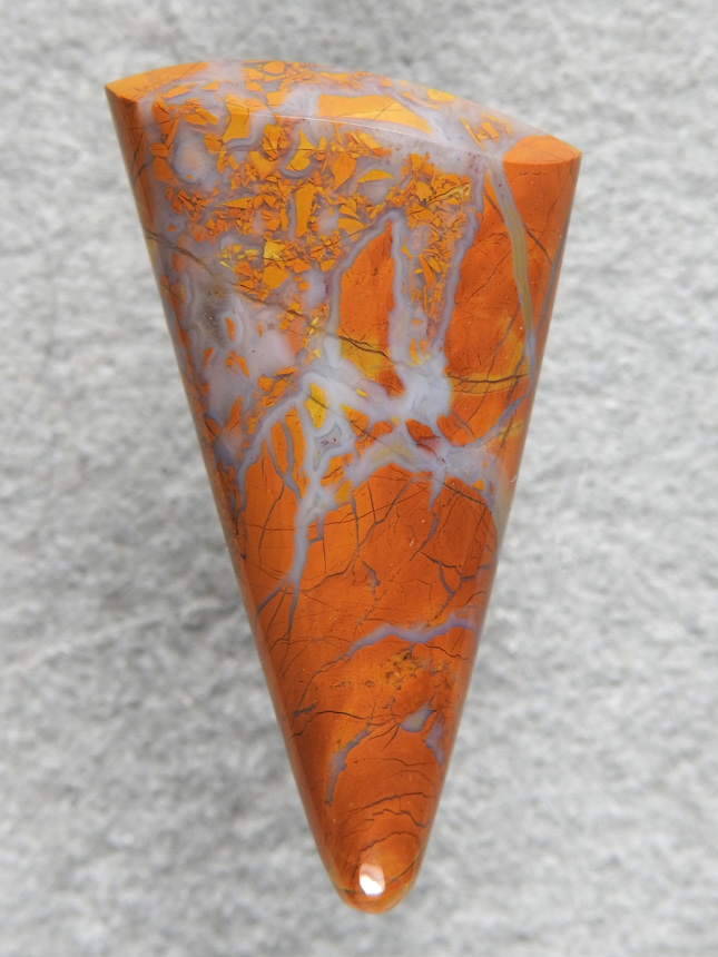 Stone Canyon Jasper 1071 : This breciated Jasper takes a mirror finish.