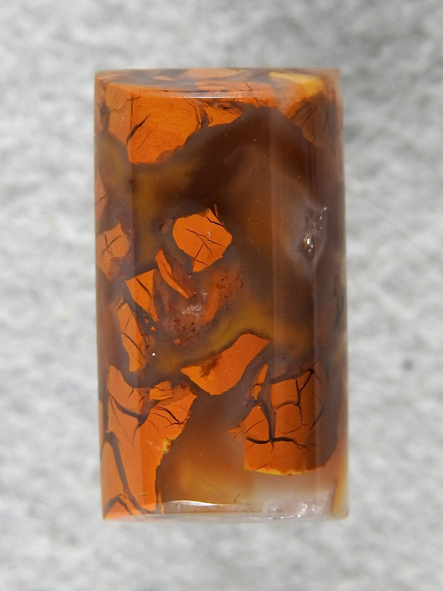 Stone Canyon Jasper 1080  :  A small ring stone of Stone Canyon breciated Jasper