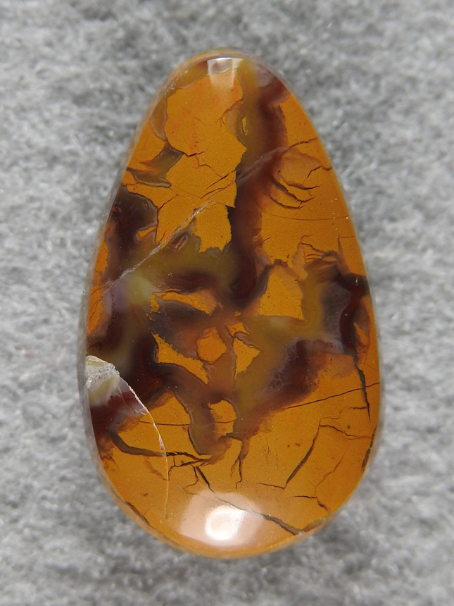Stone Canyon Jasper 1683 : Teardrop from one of the 2 fieldtrips I led into Stone Canyon for this fantastic Jasper.